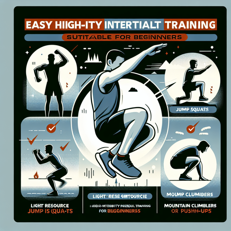  "Easy HIIT Exercises for Beginners