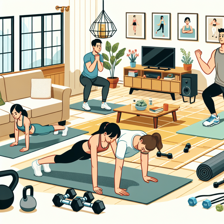 Tone up at Home: Full-Body Workout for Beginners