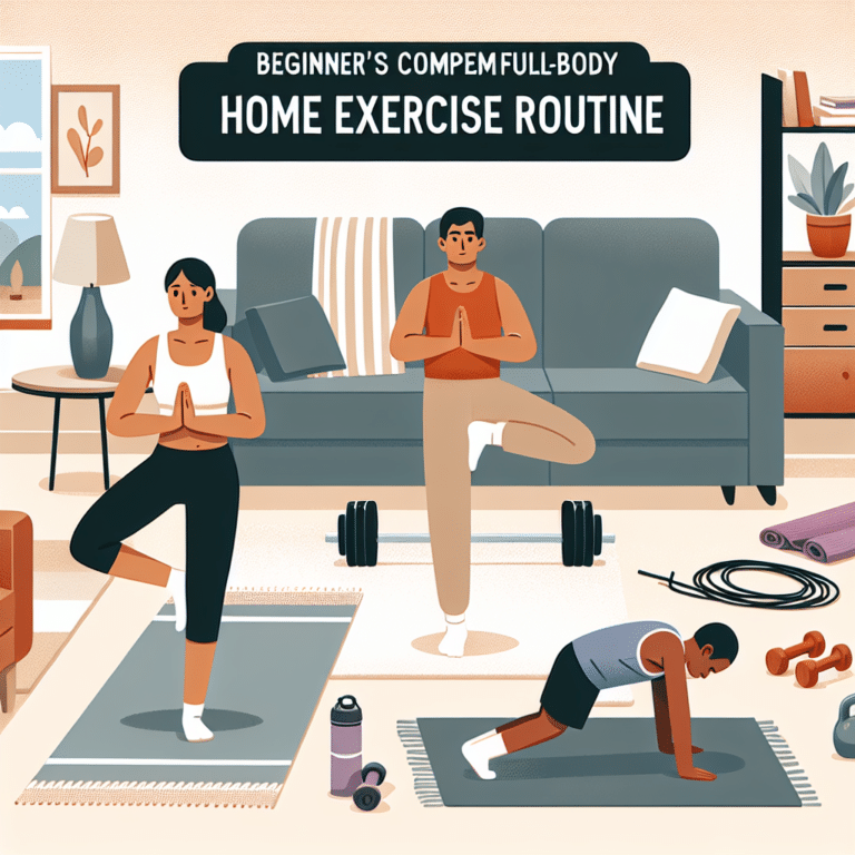 Comprehensive Full-Body Home Exercise Routine for Beginners