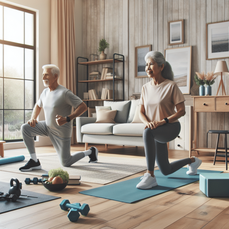 At-Home Cardio for Seniors: Easy HIIT Workouts