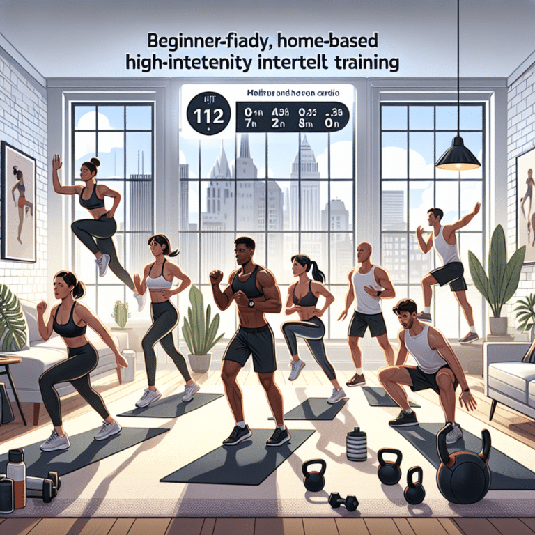 Cardio Exercises for Beginners: An At-Home HIIT Guide