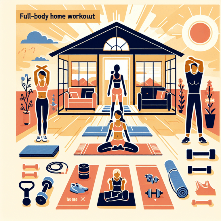 First-Time Fitness: Starting Your Full-Body Home Workout