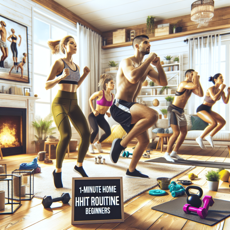 10-Minute Home HIIT Routine for Beginners