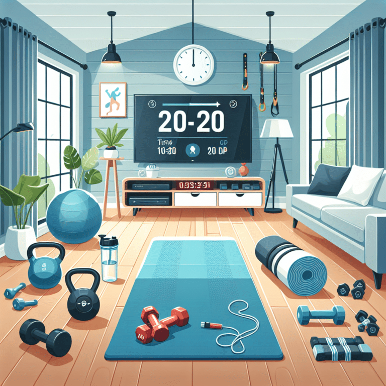 20-Minute Beginner HIIT Session: Your Key to Fitness at Home